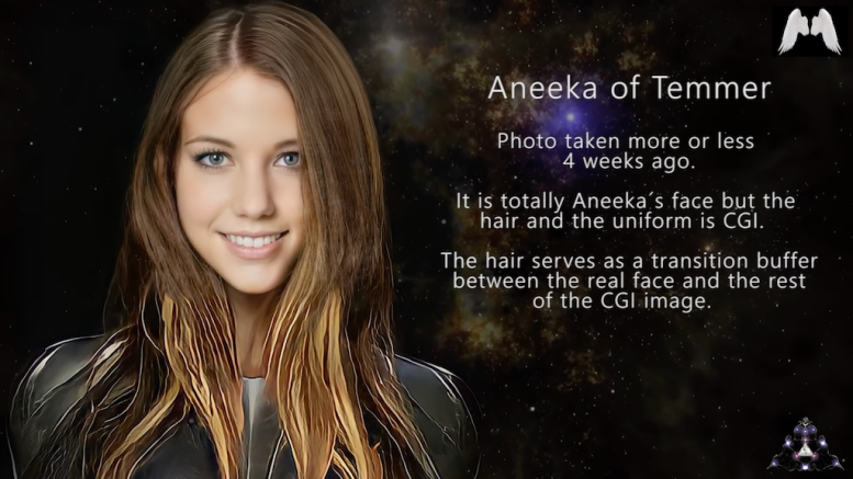 Anéeka of Temmer - Photo 12:2021 (hair and the uniform is CGI) - M(पञ्चचत्वारिंशत्)ystical0802